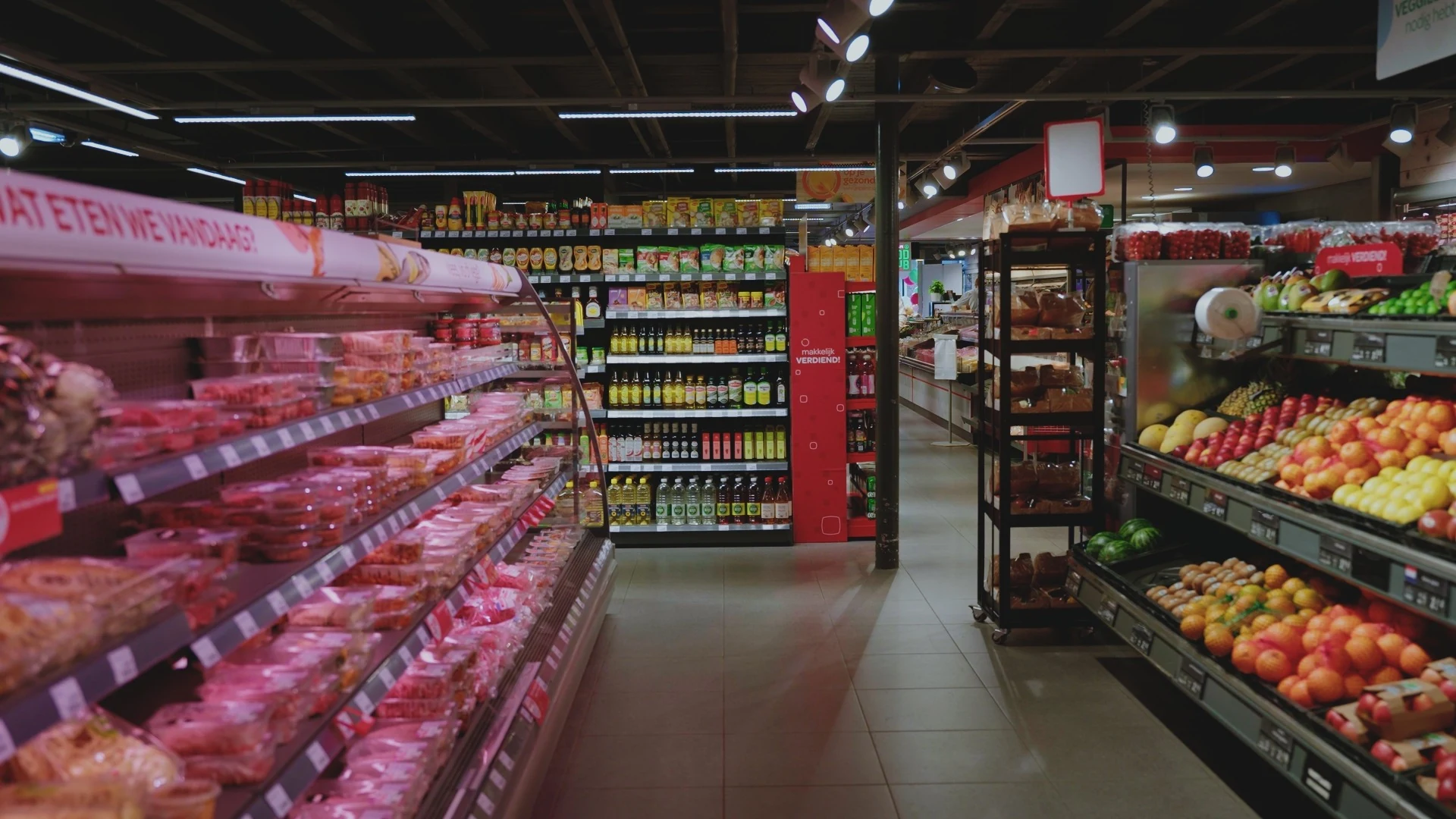 Boodschappen doen op Vlieland in de Dorpsstraat